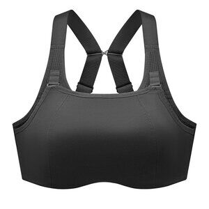 Understance black Pulse FlexWire Sports Bra 34K US 34H UK